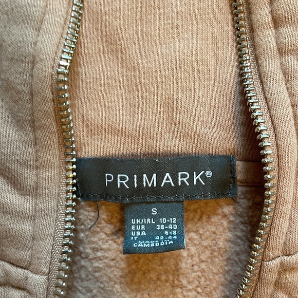 Primark Peach Beige Zip-Up Jacket - Picture 3 of 4